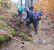 Action: John Barron, "Trail Work Day - Trail Restoration"